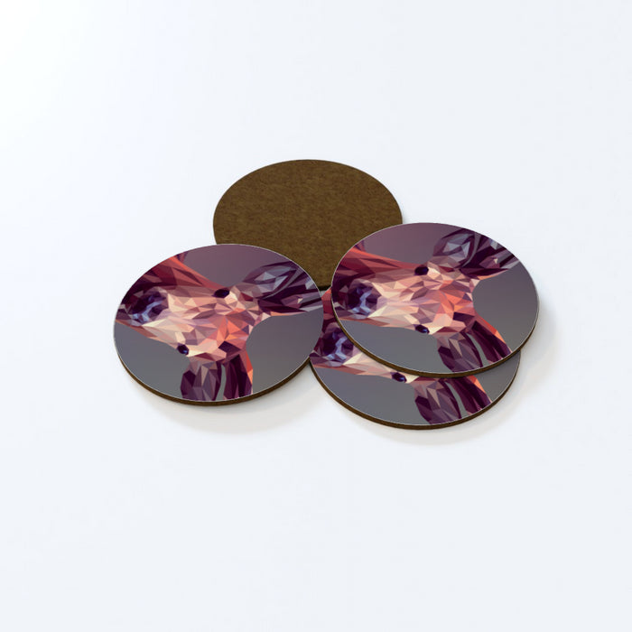 Coasters - Vector Deer - printonitshop