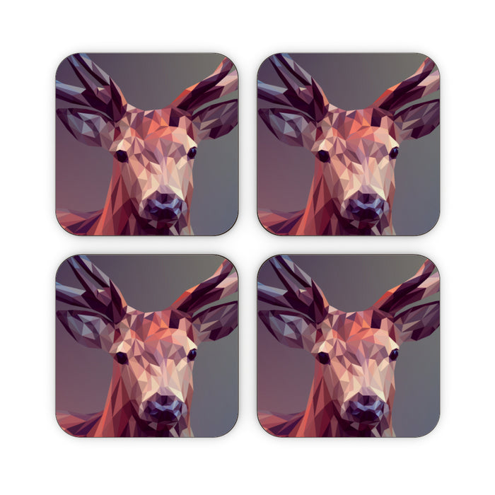 Coasters - Vector Deer - printonitshop