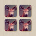 Coasters - Vector Deer - printonitshop