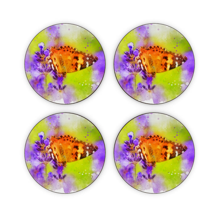 Coasters - Watercolour Butterfly - printonitshop