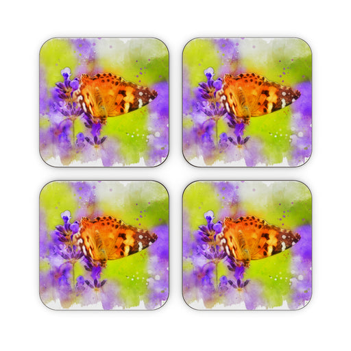 Coasters - Watercolour Butterfly - printonitshop