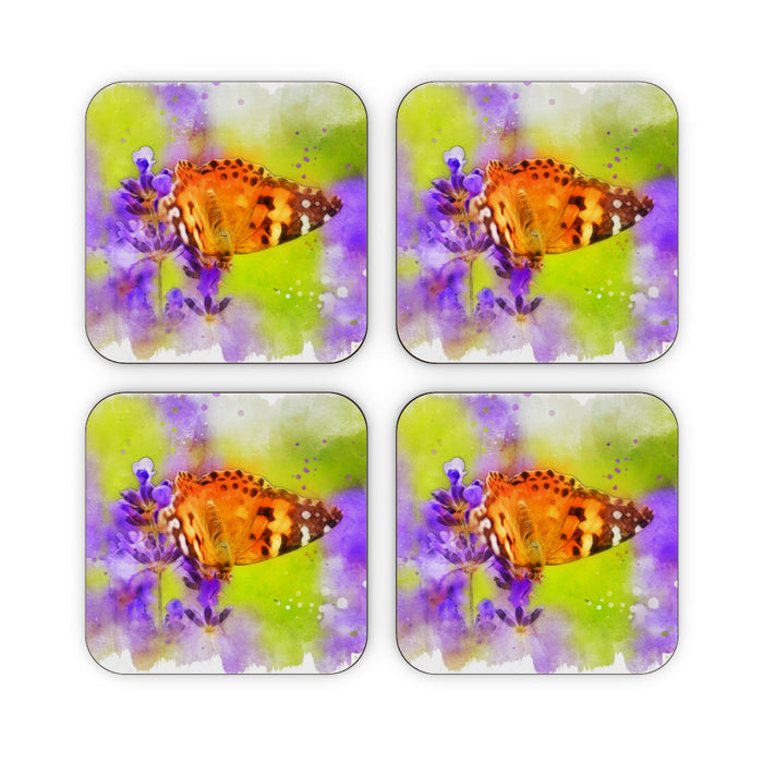 Coasters - Watercolour Butterfly - printonitshop