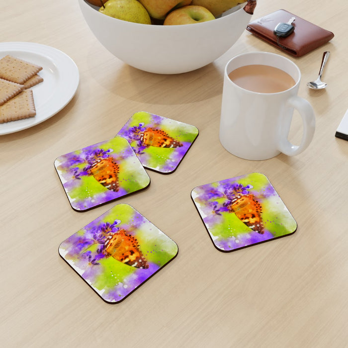 Coasters - Watercolour Butterfly - printonitshop