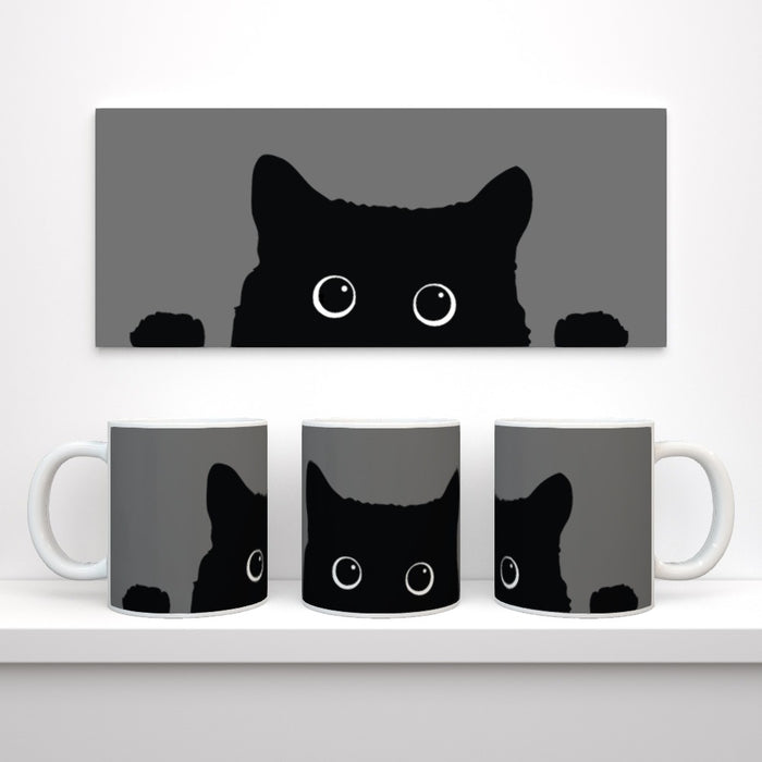 20oz Jumbo Mug - Kitty Grey - Print On It