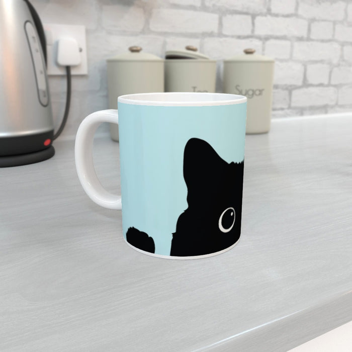 20oz Jumbo Mug - Kitty Light Blue - Print On It