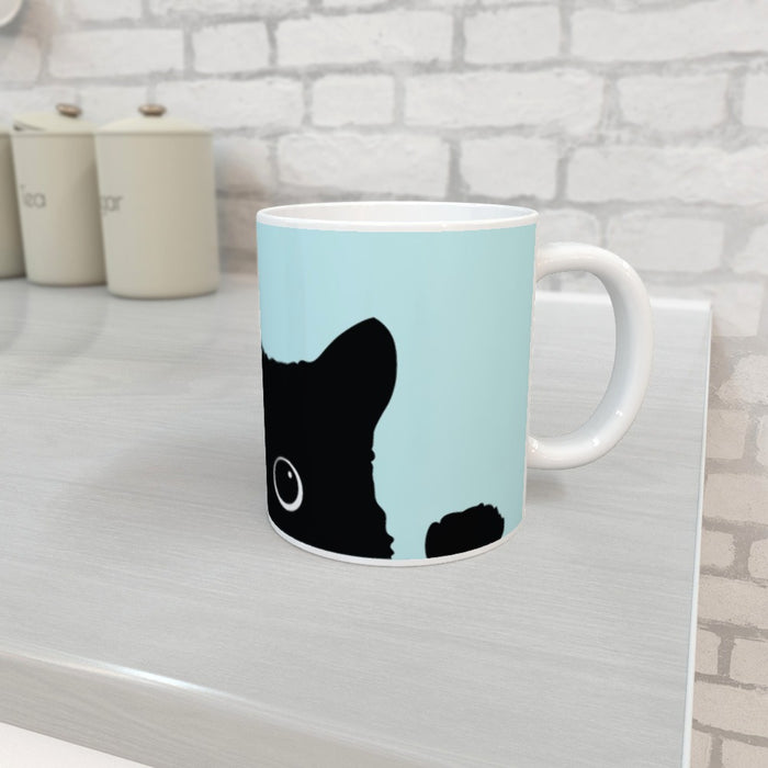 20oz Jumbo Mug - Kitty Light Blue - Print On It