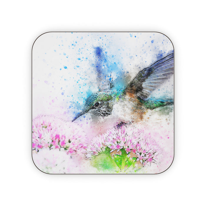 Coasters - Watercolour Hummingbird - printonitshop