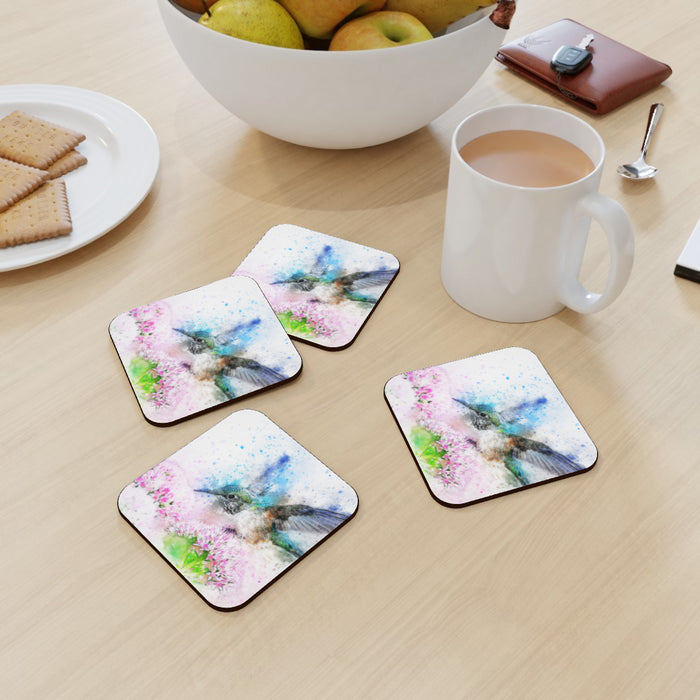 Coasters - Watercolour Hummingbird - printonitshop