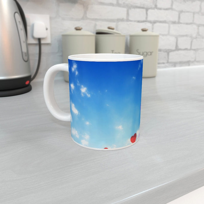 20oz Jumbo Mug - Sky Hearts - Print On It