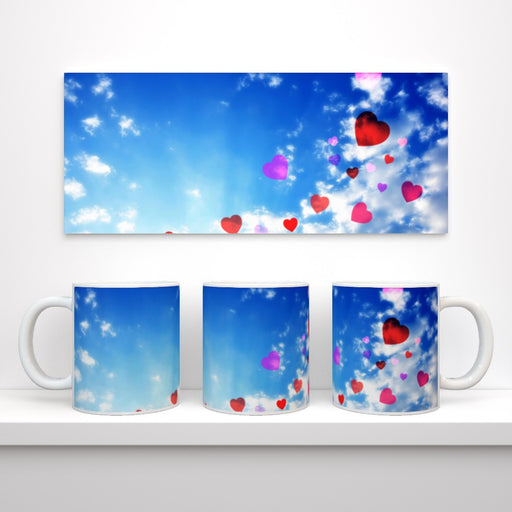 20oz Jumbo Mug - Sky Hearts - Print On It