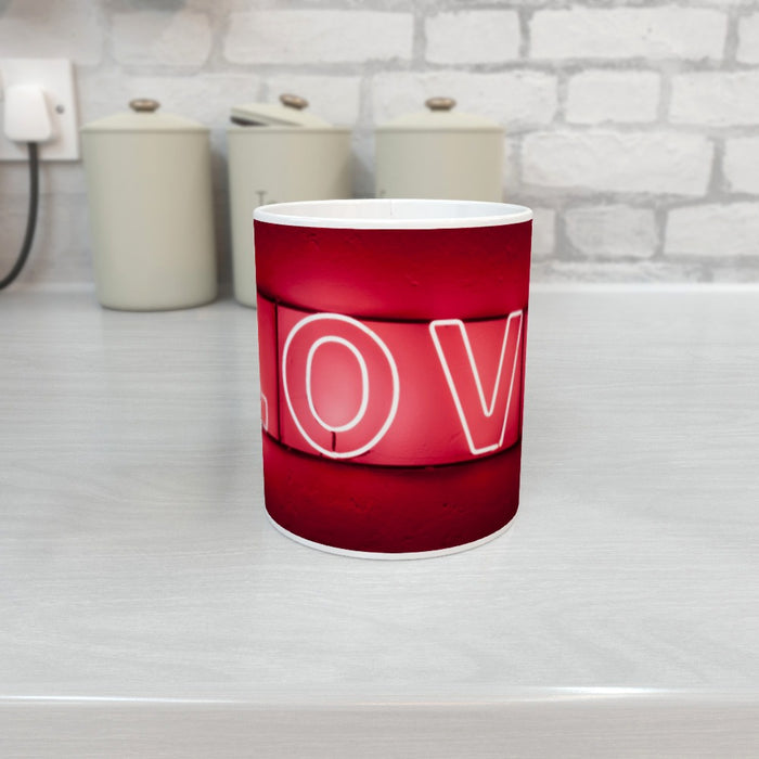 20oz Jumbo Mug - Neon Love - Print On It