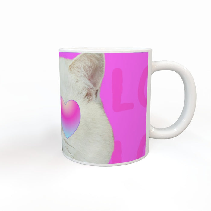 20oz Jumbo Mug - Cat Love - Print On It