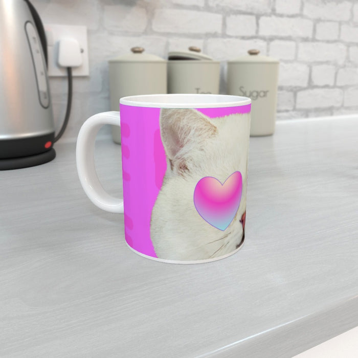 20oz Jumbo Mug - Cat Love - Print On It