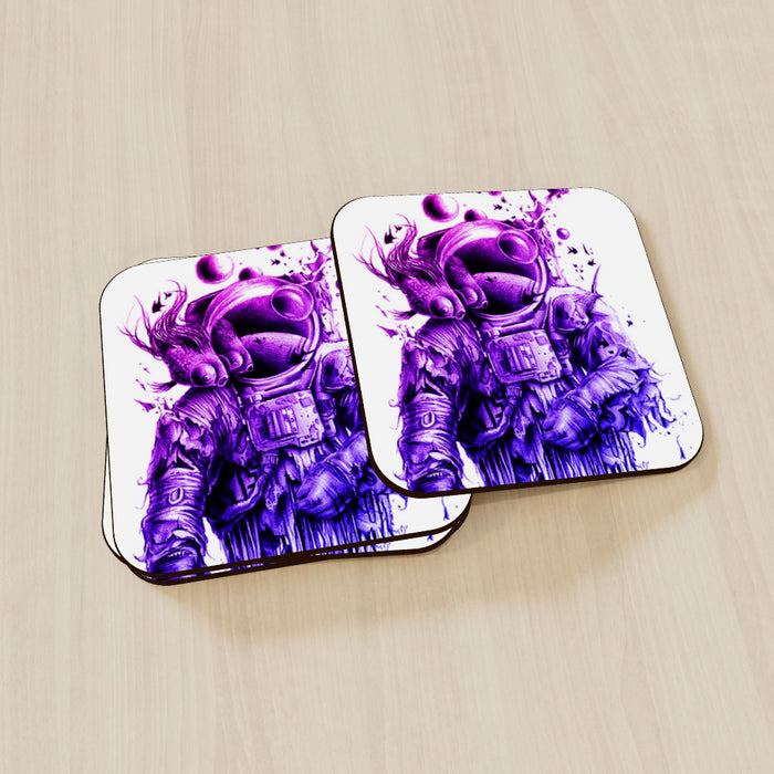 Coasters - Aqua Spaceman - printonitshop