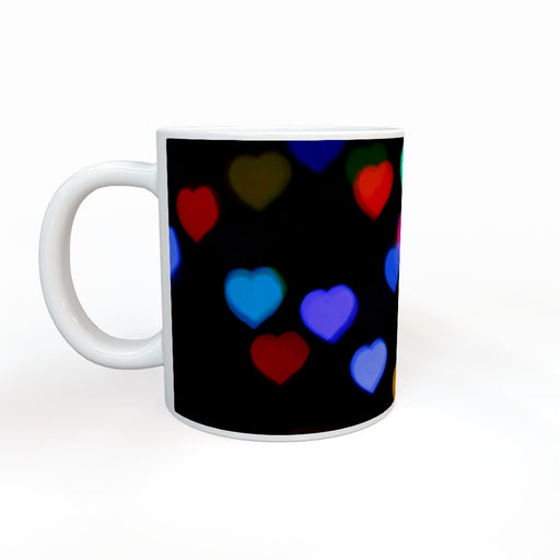 20oz Jumbo Mug - Blurry Hearts - Print On It