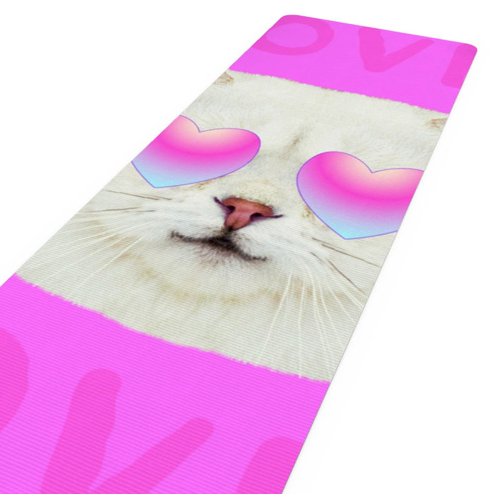 Yoga Mat - Cat Love - Print On It