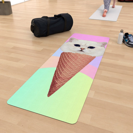 Yoga Mat - Cat Cone - Print On It