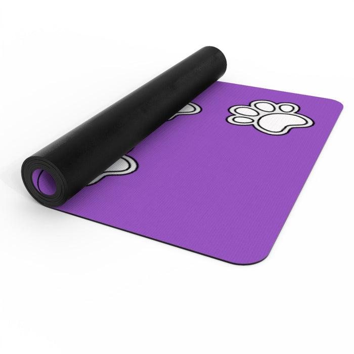 Yoga Mat - Paw Prints - Print On It