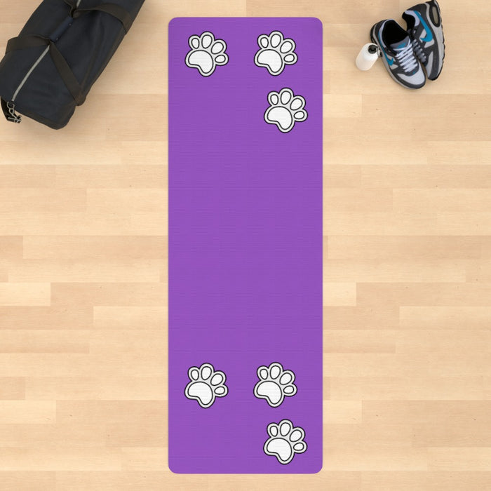 Yoga Mat - Paw Prints - Print On It