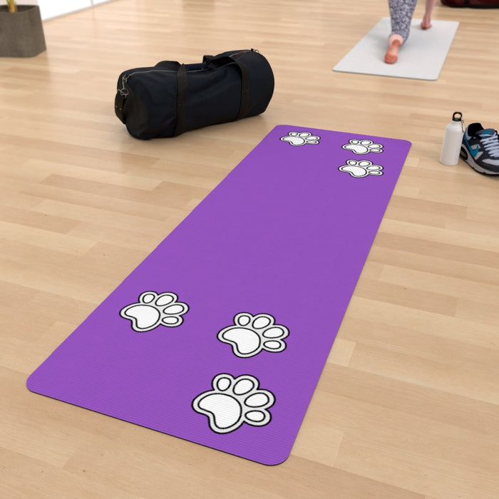 Yoga Mat - Paw Prints - Print On It