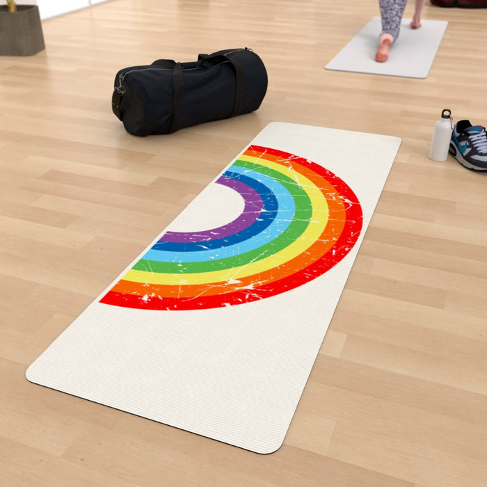 Yoga Mat - Rainbow - Print On It