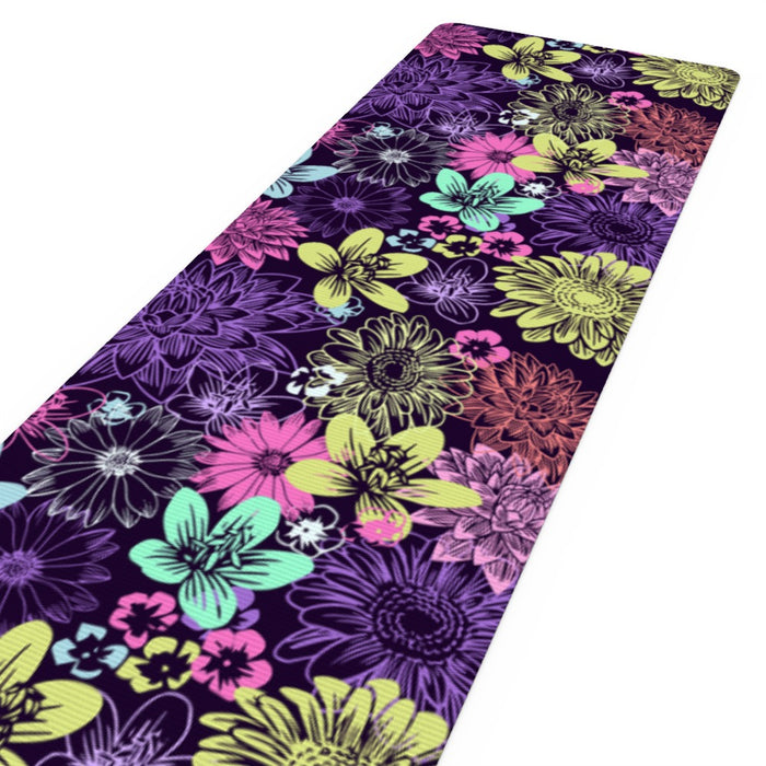 Yoga Mat - Flowers - Print On It