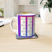 Personalised 11oz Ceramic Mug - Neon Strips - Print On It