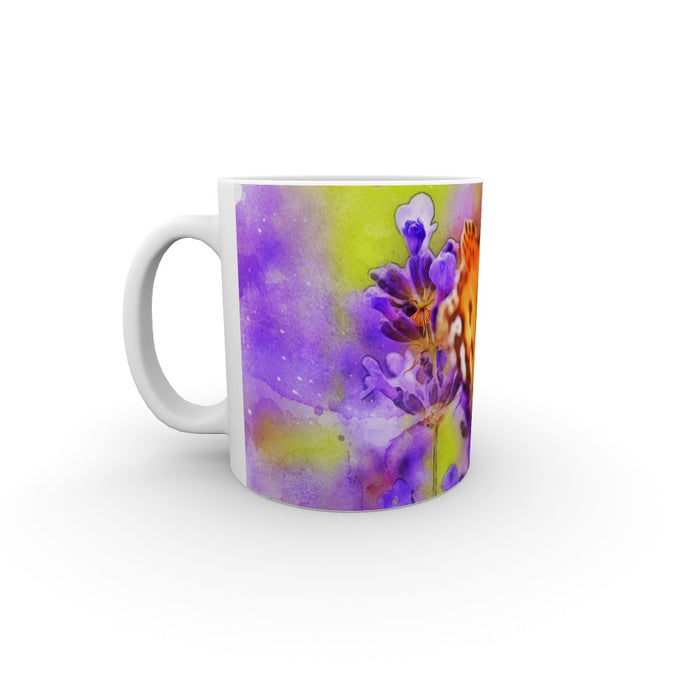 11oz Ceramic Mug - Watercolour Butterfly - printonitshop