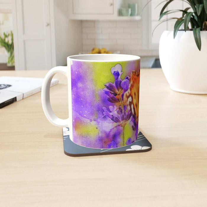 11oz Ceramic Mug - Watercolour Butterfly - printonitshop