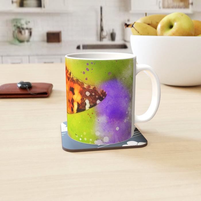 11oz Ceramic Mug - Watercolour Butterfly - printonitshop