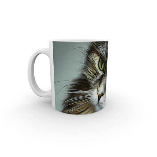 11oz Ceramic Mug - Digital Kitten - printonitshop