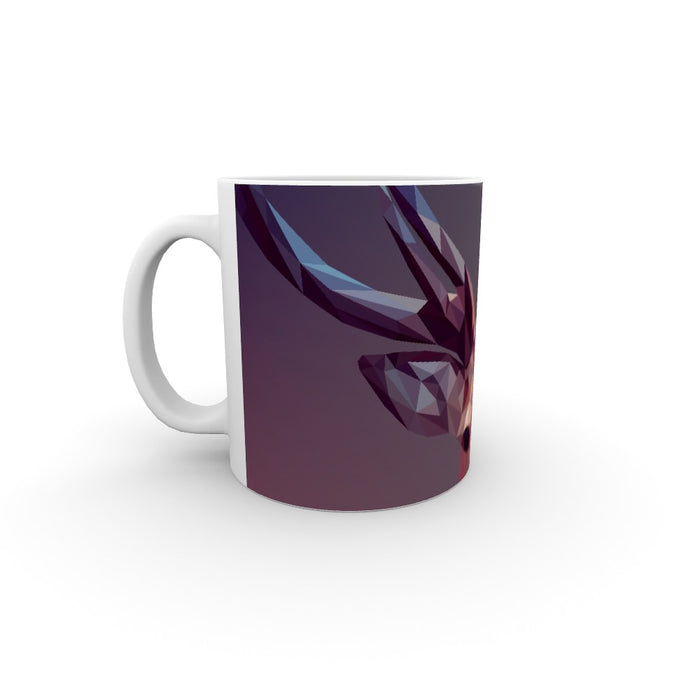 11oz Ceramic Mug - Vector Deer - printonitshop