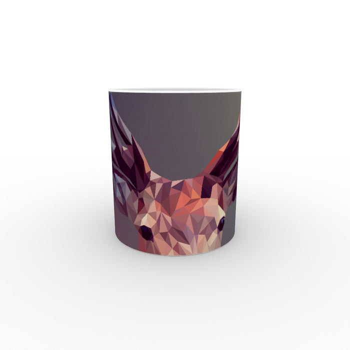 11oz Ceramic Mug - Vector Deer - printonitshop