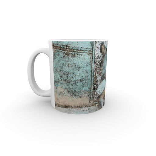 11oz Ceramic Mug - Classic Scooter - printonitshop