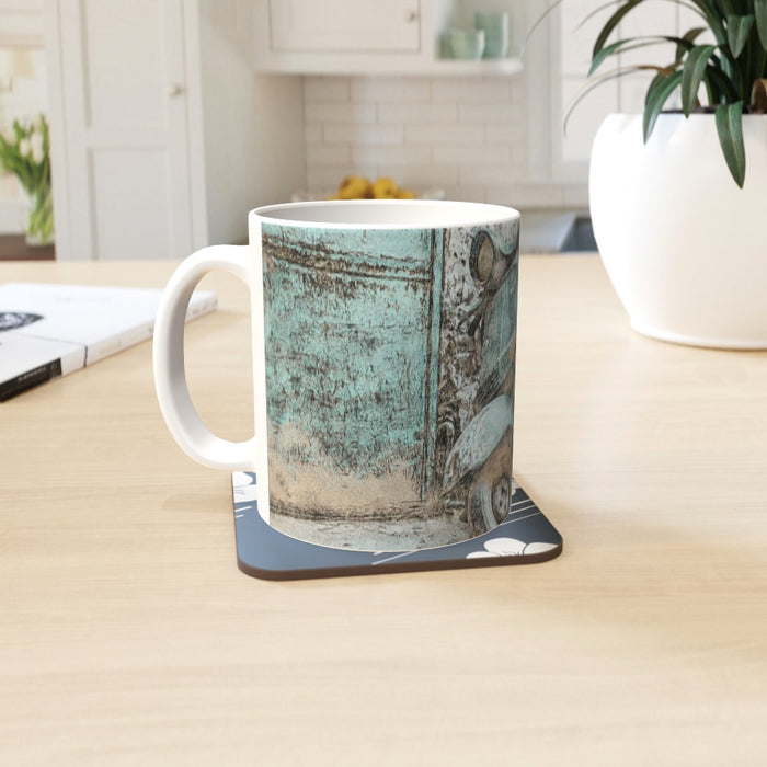 11oz Ceramic Mug - Classic Scooter - printonitshop