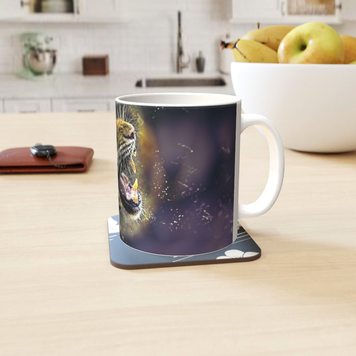 11oz Ceramic Mug - Digtial Tiger - printonitshop