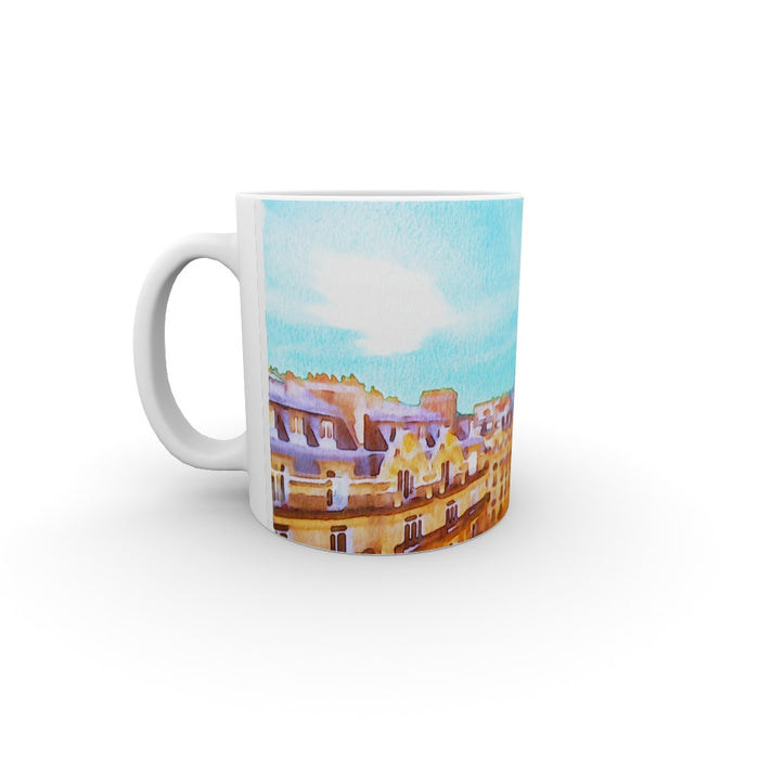 11oz Ceramic Mug - Paris View - printonitshop