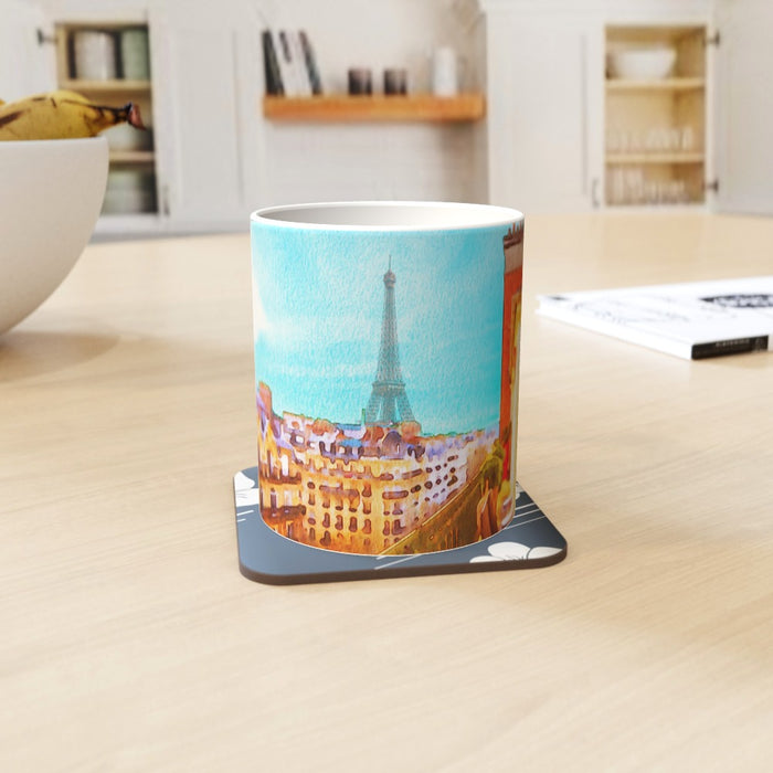 11oz Ceramic Mug - Paris View - printonitshop