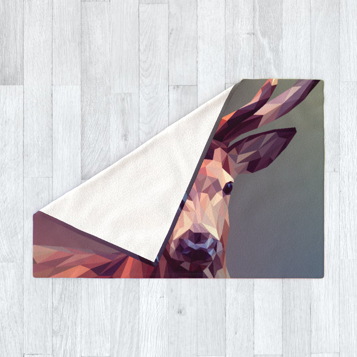 Blanket - Vector Deer - printonitshop