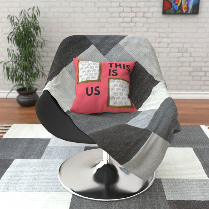 Personalised Cushion - This Is Us - Print On It