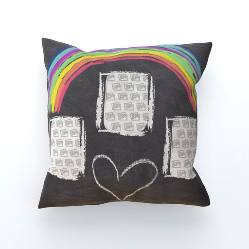 Personalised Cushion - Our Chalk Board - Print On It