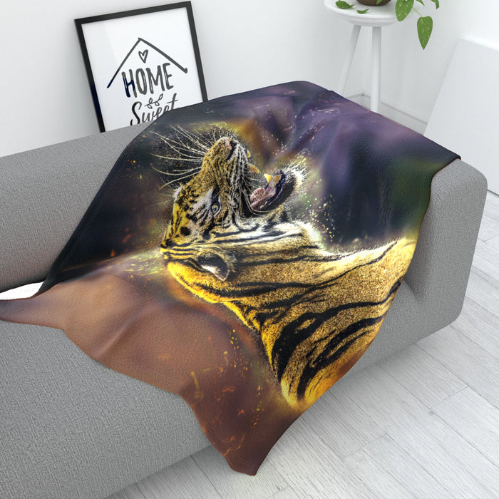 Blanket - Digital Tiger - printonitshop