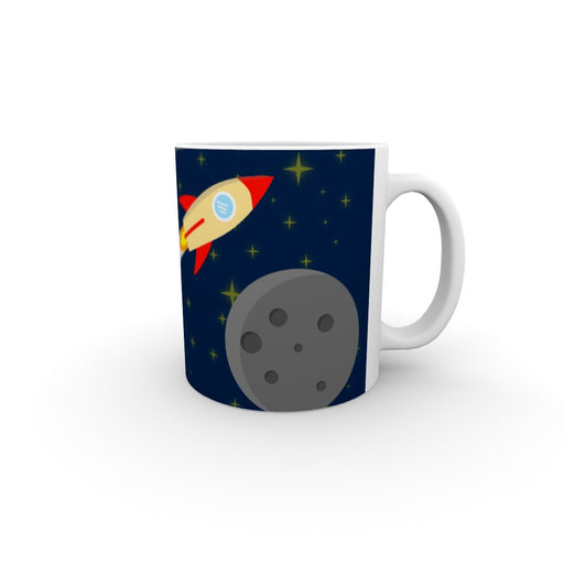 11oz Ceramic Mug - Blast Off - printonitshop