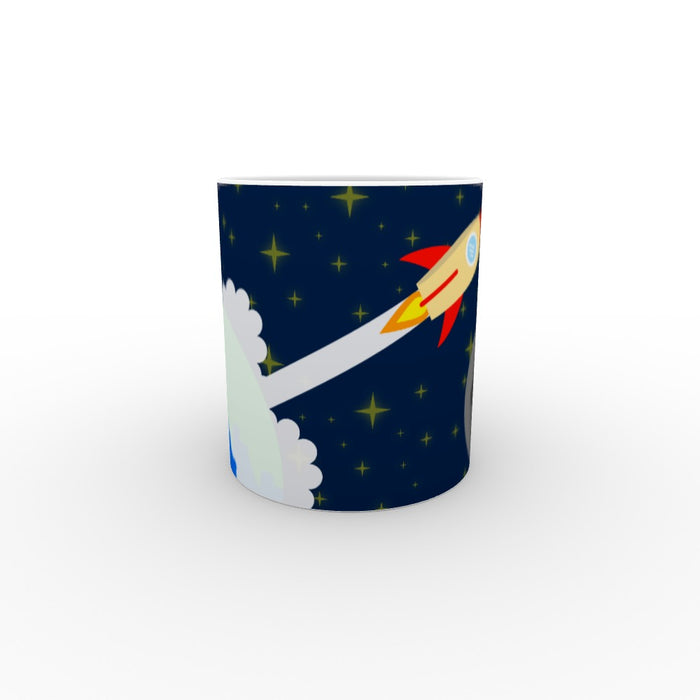 11oz Ceramic Mug - Blast Off - printonitshop