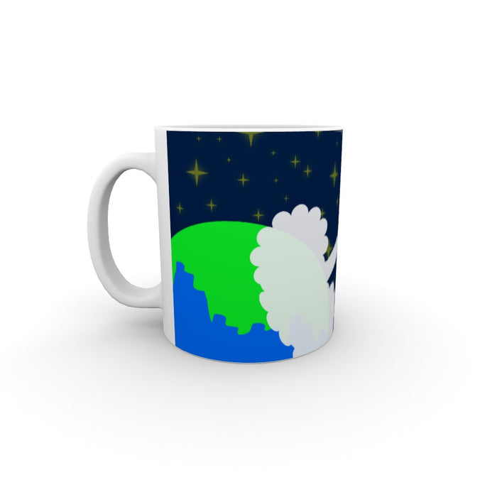 11oz Ceramic Mug - Blast Off - printonitshop