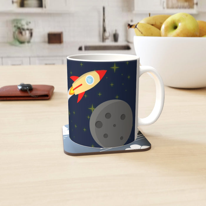 11oz Ceramic Mug - Blast Off - printonitshop