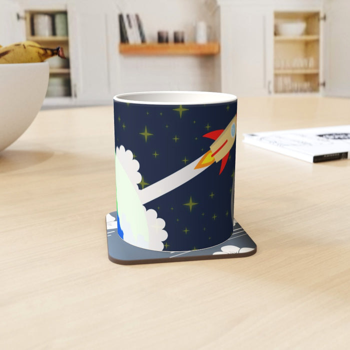 11oz Ceramic Mug - Blast Off - printonitshop