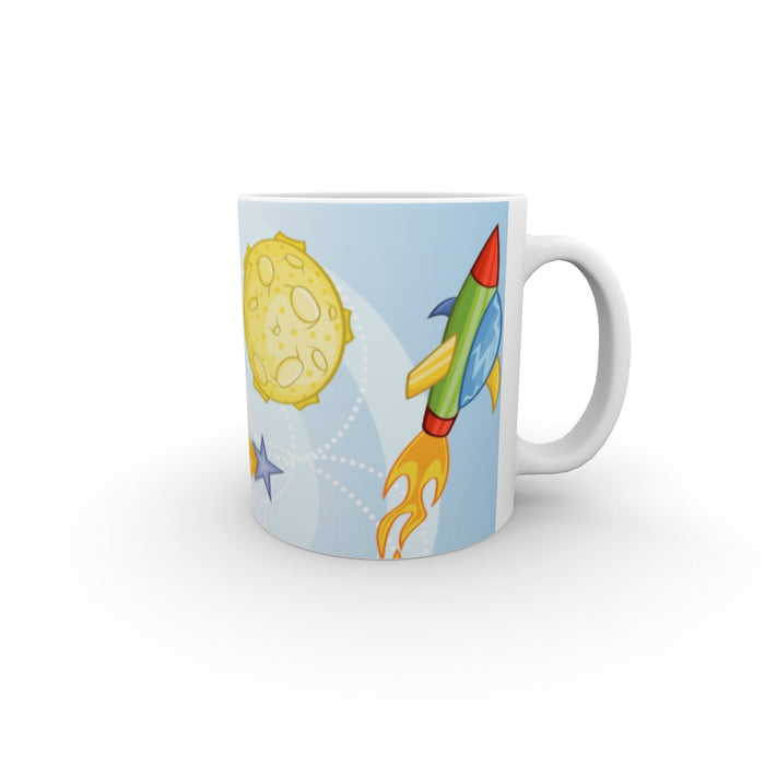 11oz Ceramic Mug - Space Adventures - printonitshop