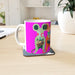 11oz Ceramic Mug - Mice on Pink - printonitshop