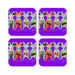 Coasters - Mice on Purple - printonitshop